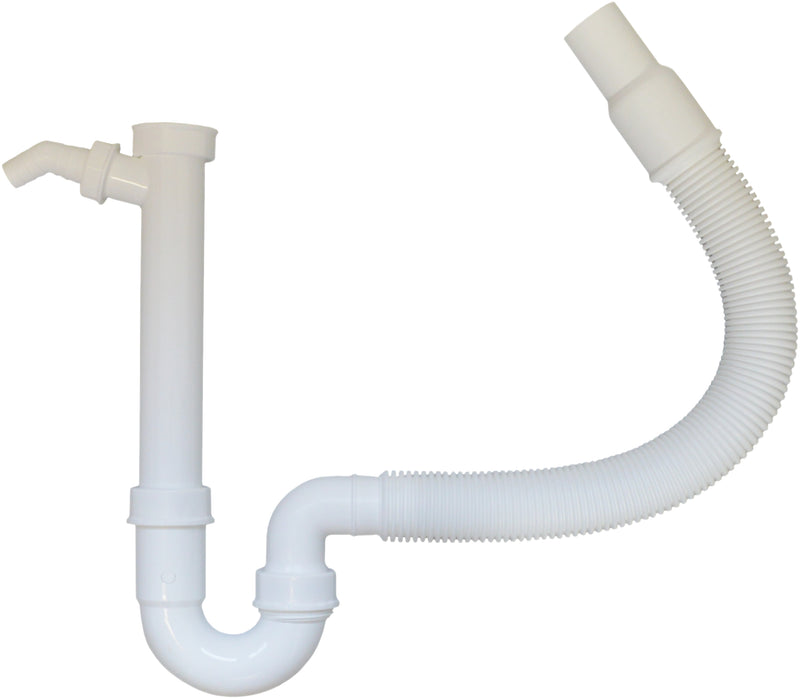Leysser sanicomfort SP-Röhrensiphon flex. 38,1 mm, 1 1/2" Universalabgang
