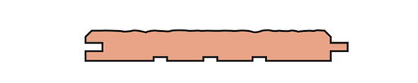 Rettenmeier Profilbrett Fichte/Tanne Struktur gehobelt, natur, 14 x 121 x 3000 mm