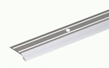 GAH ALBERTS Ausgleichsprofil Alu eloxiert (edelstahl) 30x4x900 mm gebohrt