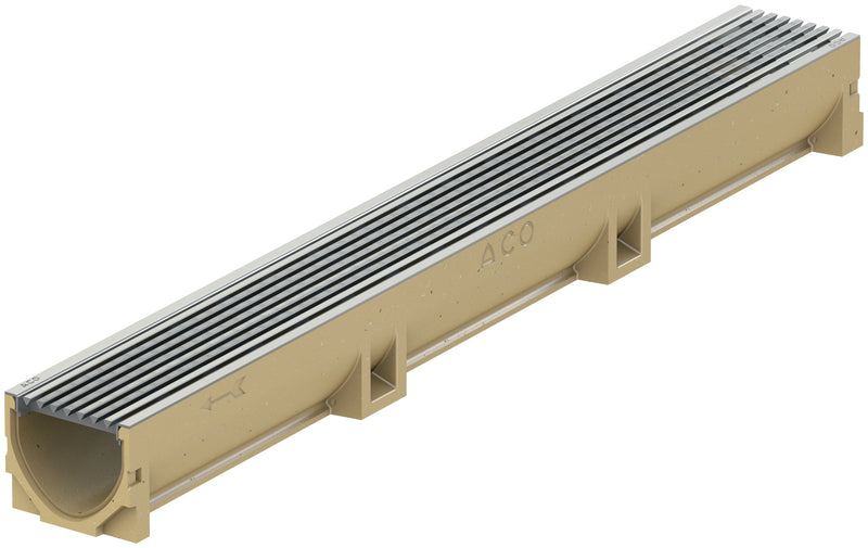 ACO Self Längsstabrost V2A, PKW-befahrbar, 1.000 x 118 mm
