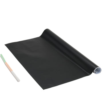 Windhager Klebefolie Tafel schwarz mit Kreide, 67,5 cm x 1,5 m