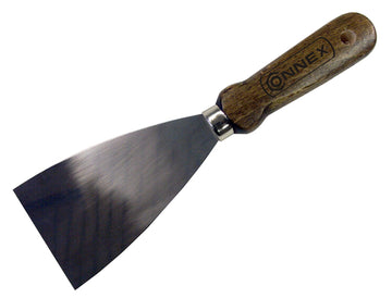 Conmetall Meister Stoßspachtel 70 mm mit langer Klinge, Buche/ Stahl
