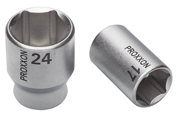 Proxxon Steckschlüsseleinsatz 1/2" CV-Stahl, 12 mm Schlüsselweite