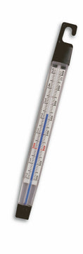 TFA Vielzweckthermometer aus Kunststoff, schwarz/weiß – analog