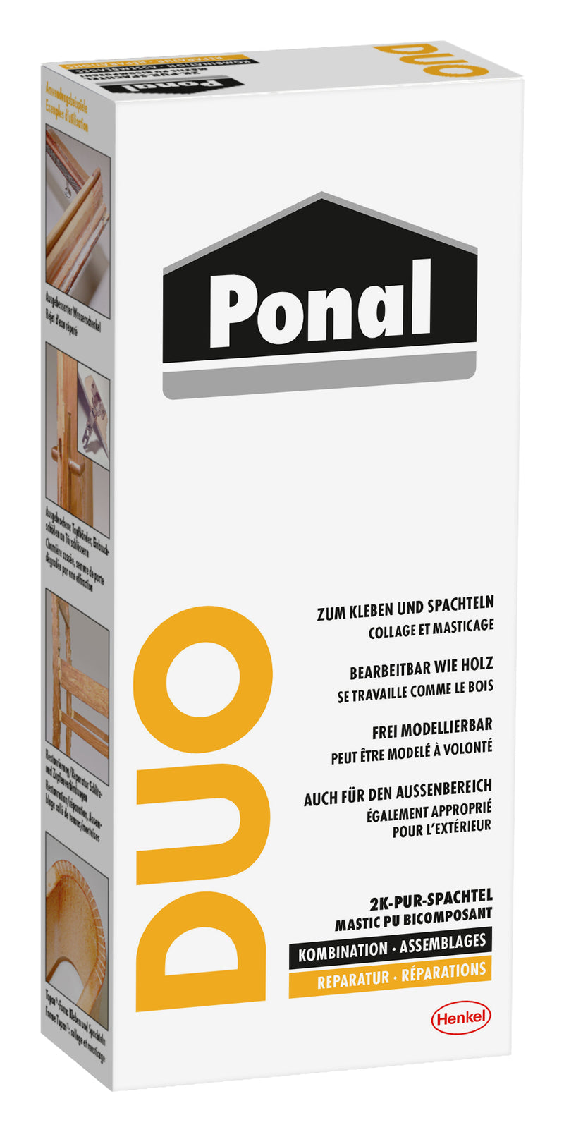 Ponal Duo 2K-PUR-Spachtel 315 für Wand/Decke/Schreinerei