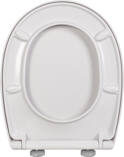 PRIMA Comfort WC-Sitz aus Duroplast in Weiß mit Absenkautomatik