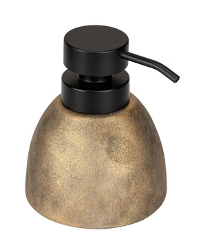 WENKO Tremea Seifenspender Keramik bronze/schwarz stehend 0,3 l