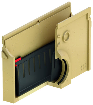 ACO Self Euroline 2.0 Einlaufkasten ohne Rost, 50 x 30 cm