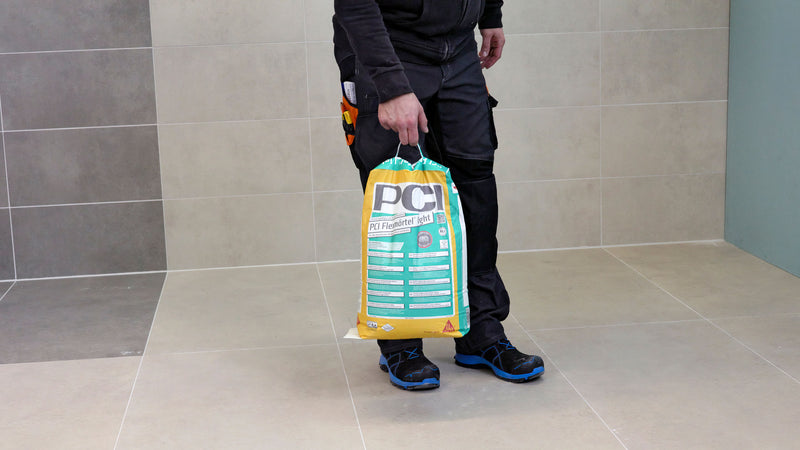 PCI Flexmörtel Light grau, 12,5 kg Sack