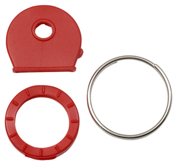 SWG Kennringe, Kappen und Ringe-Set 16-teilig mit vernickelten Ringen