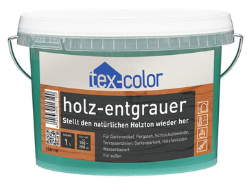 Tex-Color Holzentgrauer TC6118 grün transparent 1 l