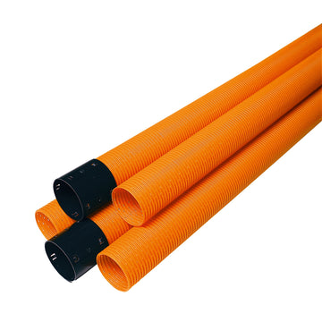 FRÄNKISCHE opti-drän Drainagerohr DN gelocht, orange, 2,5 m