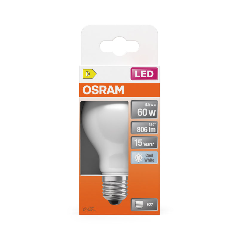 LEDVANCE CLA Leuchtmittel LED A60 E27 5,9W matt kaltweiß 806lm
