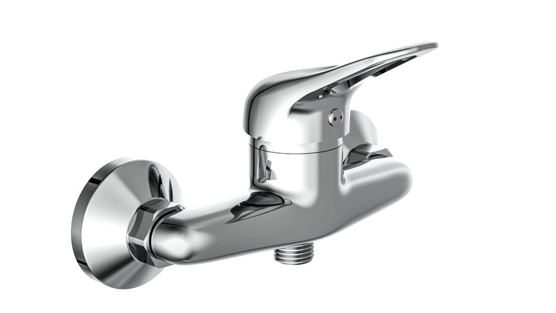 Schütte Porto Einhebel-Brausearmatur, chrom verchromt, Breite 180 mm