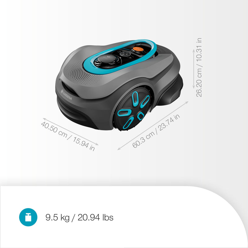GARDENA smart SILENO sense Mähroboter, für 400 m²