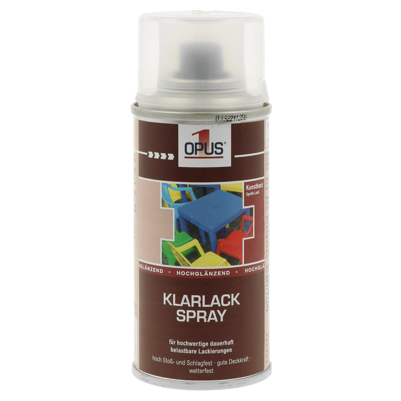 OPUS1 Lackspray Klarlack, lösungsmittelhaltig, farblos, glänzend
