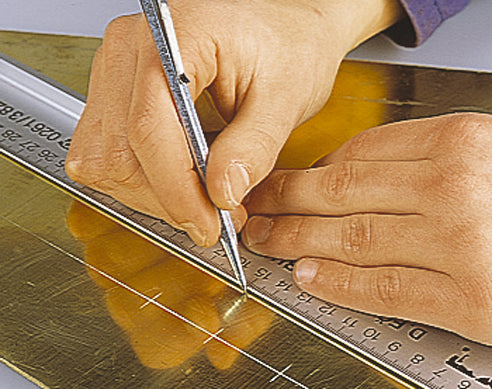 Wolfcraft Reißnadel mit HM-Spitze, Anreißnadel 150 mm