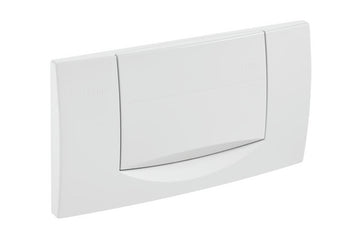 Geberit Betätigungsplatte 200 F für Spül-Stop weiß, Kunststoff glänzend