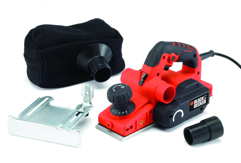 STANLEY Black & Decker Elektrohobel KW750K-QS, 750 W inkl. Spanfangsack