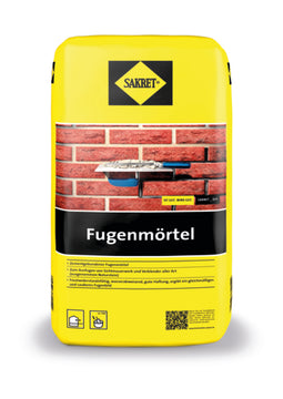 Sakret Fugenmörtel grau, Zementmörtel für Innen & Außen