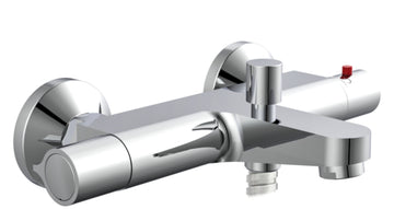 Schütte Vico Thermostat-Wannenfüllarmatur chrom, Wandmontage