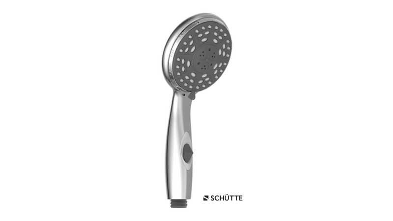 Schütte Aqua2Save Handbrause in Chrom, Hand- & Kopfbrause