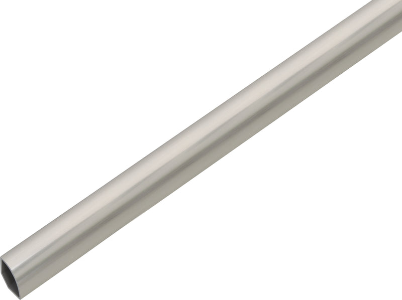 GAH ALBERTS Viertelkreisprofil KU edelstahloptik 15x15x1,2 mm