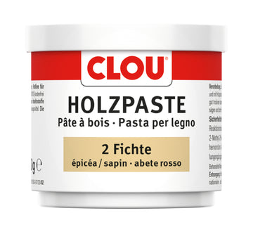 CLOU Holzpaste Nr. 2 in Fichte/Beige, gebrauchsfertig, 15 g