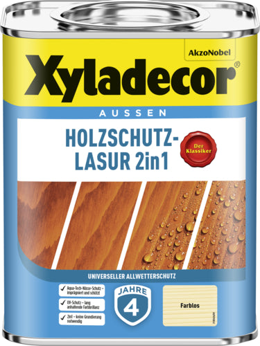 Xyladecor Holzschutzlasur 2in1, l