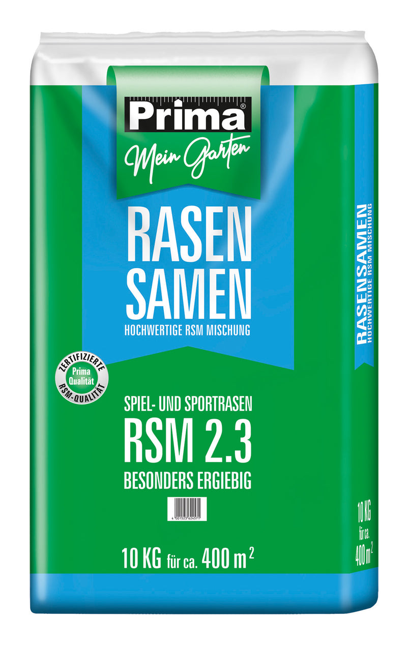 Prima Spiel- und Sportrasen RSM 2.3, 10 kg, für 400 m²