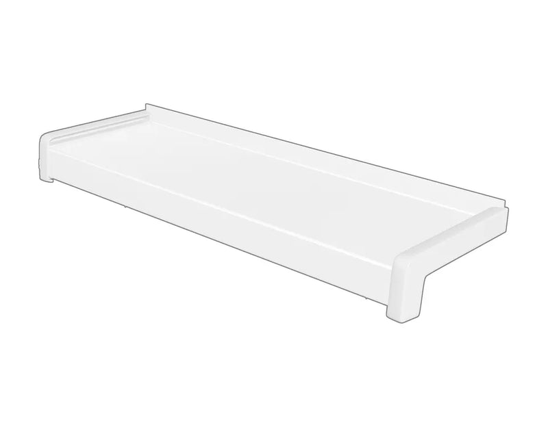 SAREI Seitenteil PVC für Fensterbleche