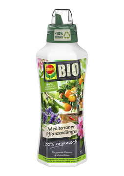 COMPO BIO Mediterraner Pflanzendünger 1 l, organischer Flüssigdünger