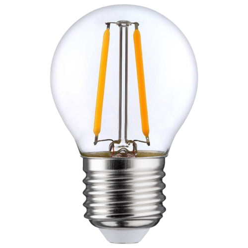 LightMe LED-Lampe FIL P45 mit E27 Sockel, warmweiß, Classic 80x45 mm