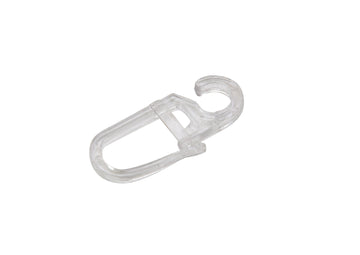buchheister® Haken für Metallring, glasklar, 16 mm, 10 St.
