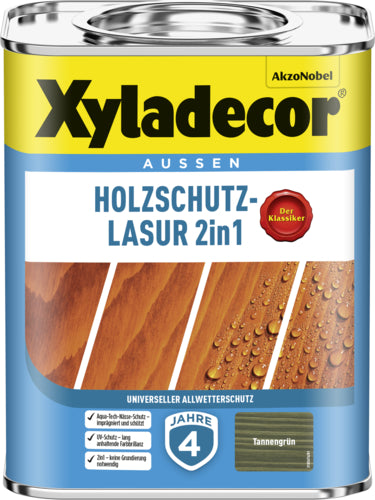 Xyladecor Holzschutzlasur 2in1, l