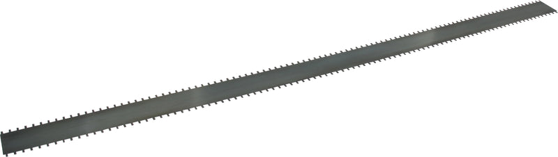 TRIUSO Zahnschiene 560 mm R1-Zahnung für Stehrakel FSEA560, Edelstahl