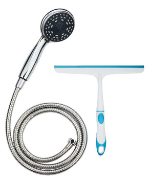 Schütte Napoli Handbrause-Set chrom mit Abzieher, glänzend