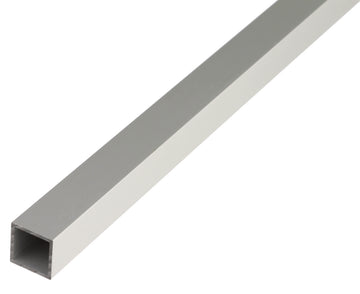 GAH ALBERTS Vierkantrohr Aluminium silber eloxiert 20x20