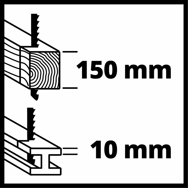 Einhell TE-AP 750 E Universalsäge (Reciprosäge) – 750 W