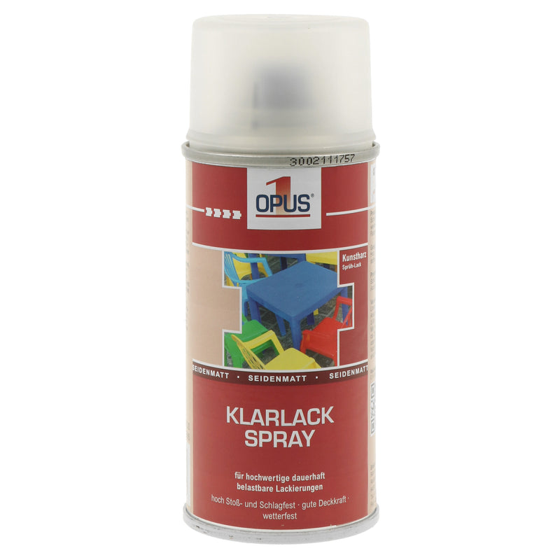 OPUS1 Lackspray Klarlack, lösungsmittelhaltig, farblos, seidenmatt