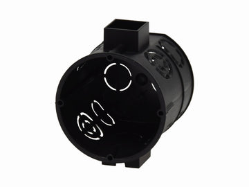 UNITEC UP-Schalterdose 1-fach, rund aus Kunststoff, Tiefe 60 mm (60 mm)