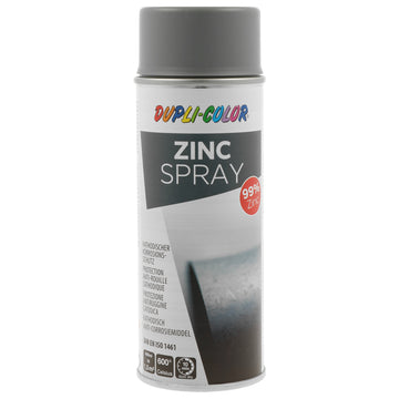 DUPLI-COLOR ZINC Sprühlack zinkfarben, Zinkspray für außen, 400 ml