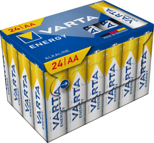 VARTA Energy AA Batterie Cube (24 St.) im Einstoffblister 1,50 V