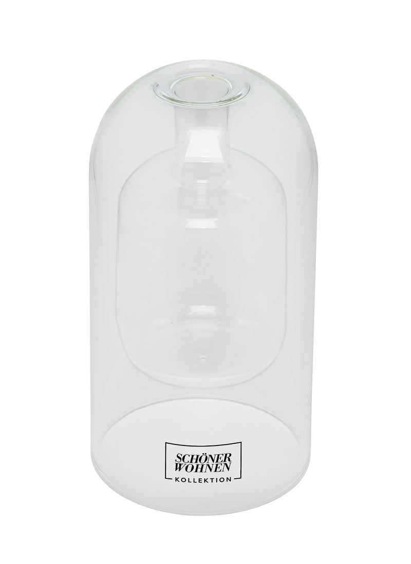 Schöner Wohnen Raumduft Cotton im Diffuser-Glas, blau, Ø 7,5 cm, 14 cm