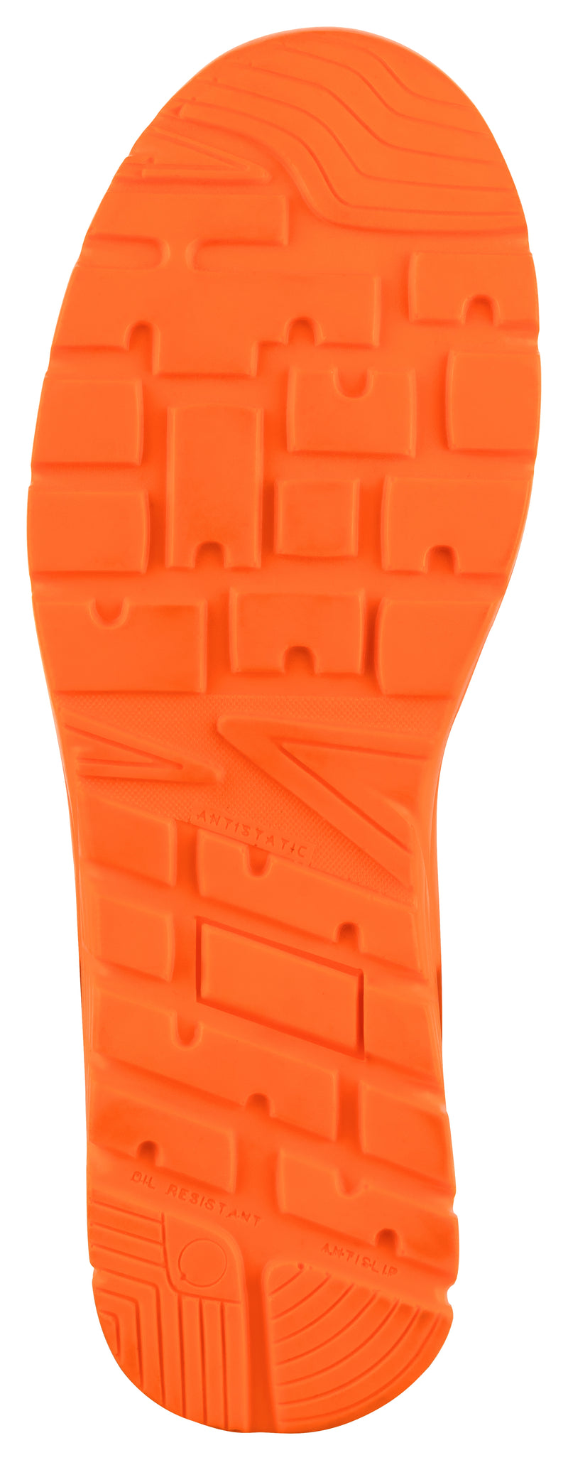 Bullstar Sicherheitshalbschuh S1P schwarz/orange, Schnürschuh