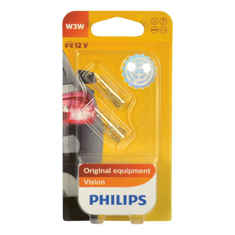 PHILIPS Vision Autolampe W3W, 2er-Pack