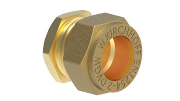 Schütte MS Endstück blank 12 mm Klemmfitting für CU-Rohr