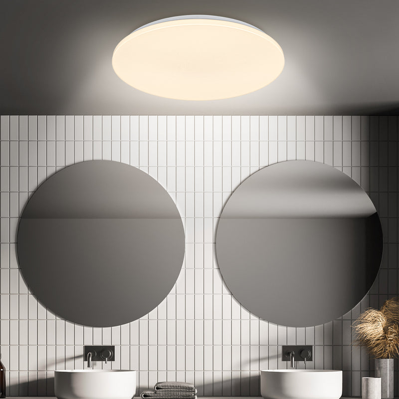 Briloner Deckenleuchte mit Mi-Sensor weiß Ø350 24 W inkl. LED-Platine