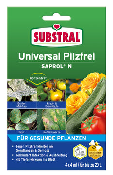 Substral Univ. Pilzfrei Saprol 4x4-ml Pilzbekämpfung von Evergreen Garden