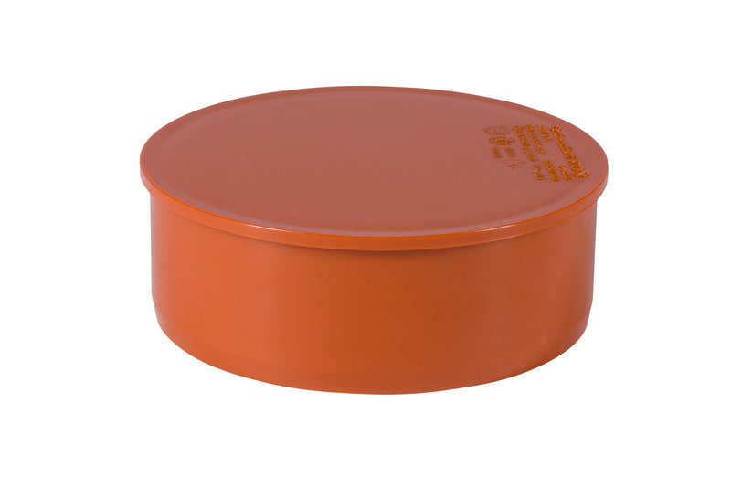 Ostendorf KGM Muffenstopfen DN aus PVC, orangebraun